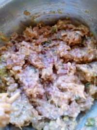 牛肉萝卜馅蒸饺