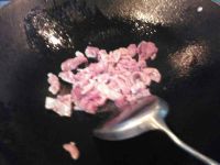 肉片炒双丝