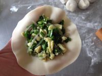 韭菜粉丝鸡蛋饼