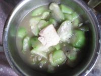 内酯豆腐丝瓜汤