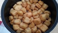 香辣包菜炒油豆腐