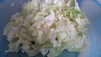 香辣包菜炒油豆腐