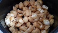 香辣包菜炒油豆腐