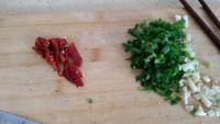 香辣包菜炒油豆腐