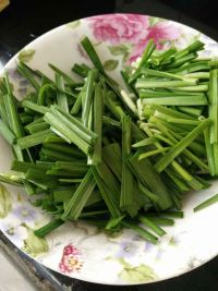 豆芽炒韭菜