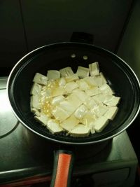煎豆腐炒肉丝