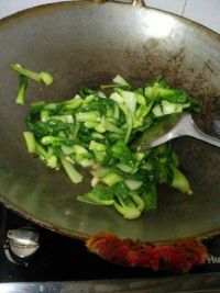 素炒油菜