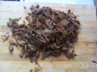 五花肉干扁豆炖粉条