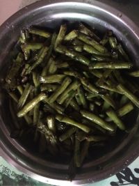 清炒豆角