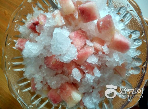 水蜜桃雪碧冰渣