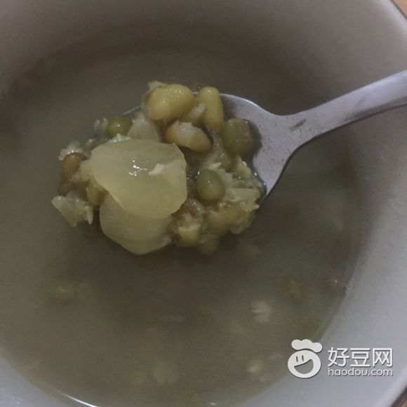 皂米绿豆汤