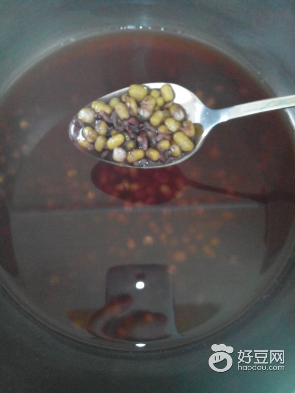 黑米绿豆粥