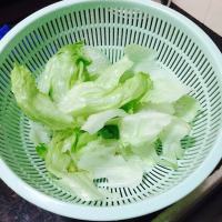生菜鸡蛋面