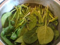 菠菜内酯豆腐汤