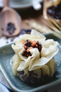 黑米烧麦