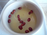 小米玉米渣枣粥