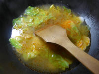 牛肉酱圆白菜粉皮年糕