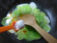 牛肉酱圆白菜粉皮年糕