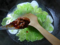 牛肉酱圆白菜粉皮年糕