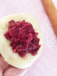 玫瑰鲜花饼