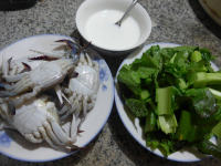天菜芯螃蟹羹