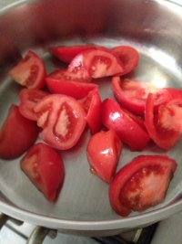 西红柿土豆烧牛腩