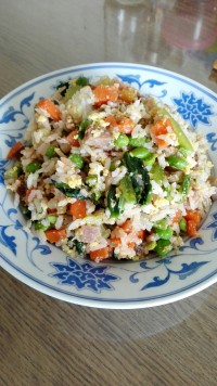 家常炒米饭