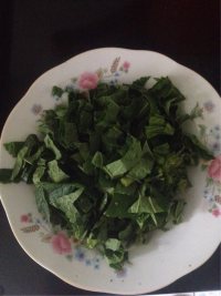 冬寒菜火腿稀饭