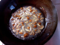 滑子菇油菜汤