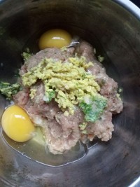 青菜肉丸子