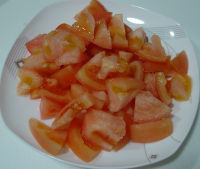 大头菜炒西红柿