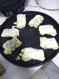 煎白菜肉圈