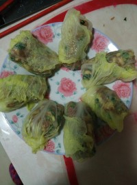 煎白菜肉圈