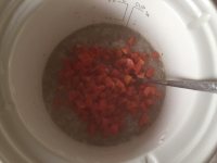 胡萝卜牛肉粥
