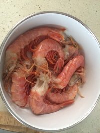 清蒸虾尾