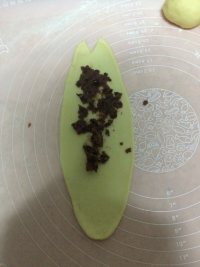 红豆沙炼奶面包