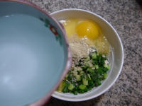 香葱鸡蛋燕麦饼
