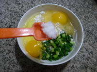 香葱鸡蛋燕麦饼