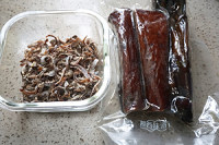 笋干炒熏腊肉