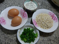 香葱鸡蛋燕麦饼