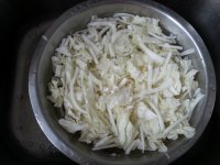 白菜炖冷冻豆腐