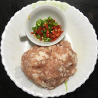 肉松浇土豆泥