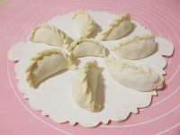 素馅锅贴