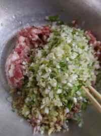 酸菜馅蒸饺