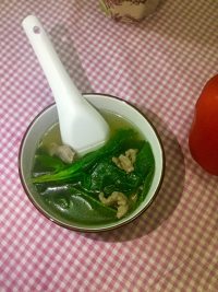 明月草瘦肉汤