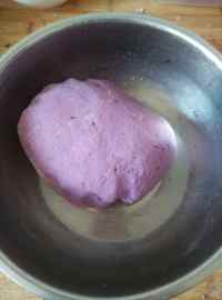玫瑰紫薯花卷