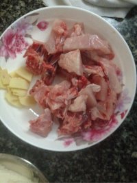 鸡肉焖豆干