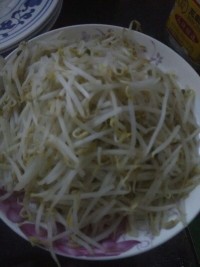 炒豆芽