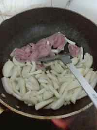 杏鲍菇炒肉丝