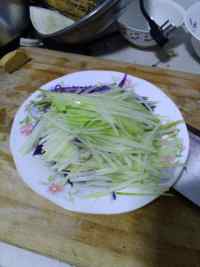 萝卜丝炒肉